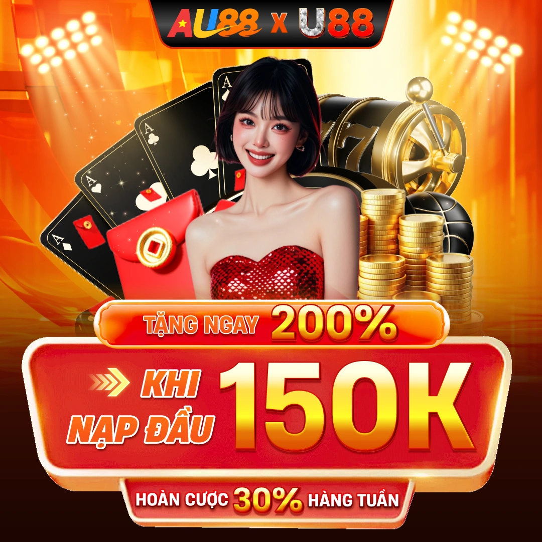 U88 - Khuyến mãi nạp đầu tặng 200%